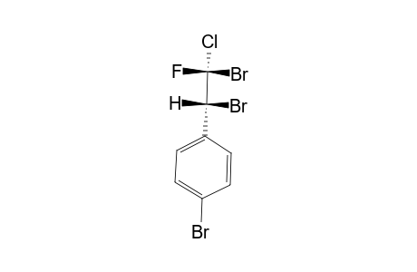 (R,S)-1-(PARA-BROMOPHENYL)-1,2-DIBROMO-2-CHLORO-2-FLUOROETHANE
