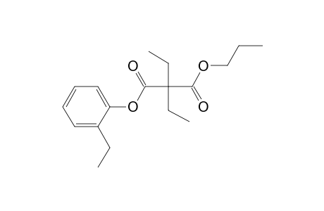 Diethylmalonic acid, 2-ethylphenyl propyl ester