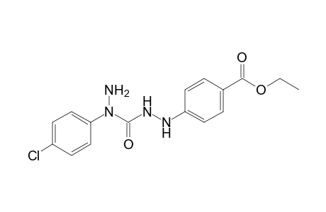 4-(4-Chlorophenyl)-1-(4-ethoxycarbonylphenyl)carbazide