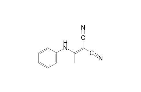 (1-anilinoethylidene)malonitrile