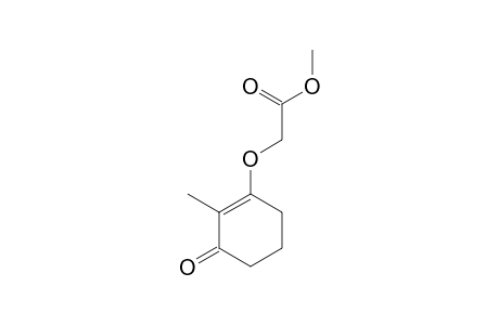 (2-Methyl-3-oxocyclohex-1-enyloxy)acetic acid, methyl ester