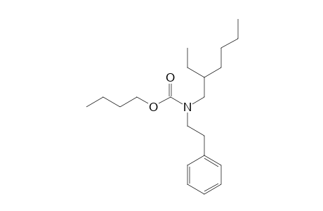 Carbonic acid, monoamide, N-(2-phenylethyl)-N-(2-ethylhexyl)-, butyl ester