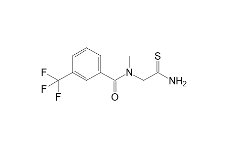 2-[N-(3-Trifluoromethylbenzoyl)-N-methylamino]thioacetamide