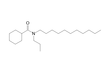 Cyclohexanecarboxamide, N-propyl-N-undecyl-