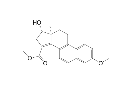 11H-Cyclopenta[a]phenanthrene-15-carboxylic acid, 12,13,16,17-tetrahydro-17-hydroxy-3-methoxy-13-methyl-, methyl ester, (13S-cis)-
