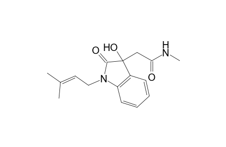 Methyl(3-Hydroxy-1-(3-methyl-2-buten-1-yl)-2-oxo-2,3-dihydroindol-3-yl]acetamide