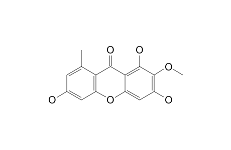 DRIMIOPSIN-C;3,6,8-TRIHYDROXY-7-METHOXY-1-METHYLXANTHONE