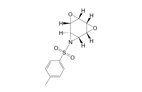 dl-(1.alpha.,2.alpha.,4.alpha.,5.beta.,7.beta.,8.alpha.)-9-(4-methylphenylsulfonyl)-3,6-dioxa-9-azatetracyclo[6.1.0.0(2,4).0(5,7)]nonane