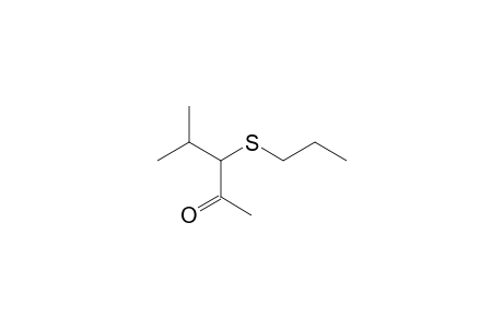 4-methyl-3-n-propylthio-2-pentanone