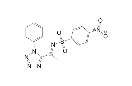 N-(4-Nitrobenzenesulfonyl) methyl [5-(N-phenyltetrazolyl)] sulfilimine