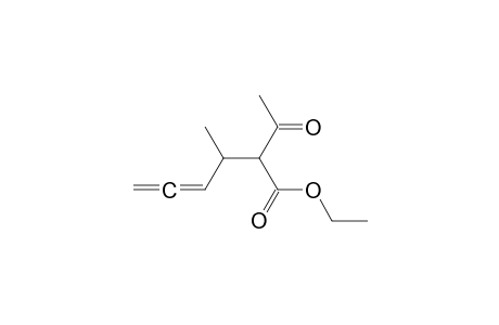 4,5-Hexadienoic acid, 2-acetyl-3-methyl-, ethyl ester