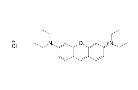 N-[6-(Diethylamino)-3H-xanthen-3-ylidene]-N-ethylethanaminium chloride