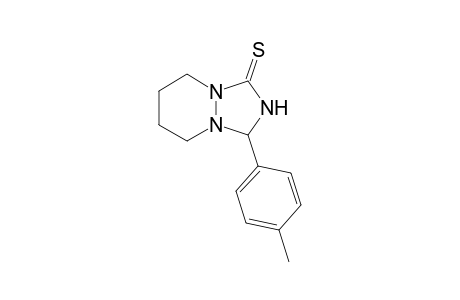 3-(4-Methylphenyl)-2,3,5,6,7,8-hexahydro-1H-[1,2,4] triazolo-[1,2-a]pyridazine-1-thione