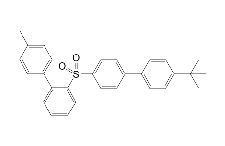 2-(4'-tert-Butylbiphenyl-4-ylsulfonyl)-4'-methylbiphenyl