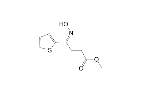 Methyl (4Z)-4-(hydroxyimino)-4-(2-thienyl)butanoate