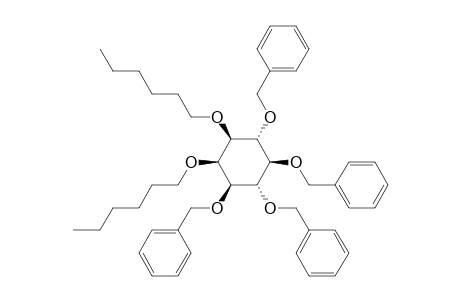1,4,5,6-tetra-O-benzyl-2,3-di-O-hexyl-myo-inositol