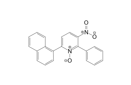 6-(Naphthalen-1-yl)-3-nitro-2-phenylpyridine 1-oxide