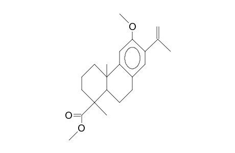 12-Methoxy-8,11,13,15-abietatetraen-19-oic acid, methyl ester