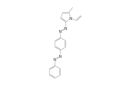 5-METHYL-2-(4-PHENYLAZOPHENYLAZO)-1-VINYLPYRROLE