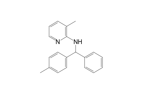 3-Methyl-N-[phenyl(p-tolyl)methyl]pyridin-2-amine