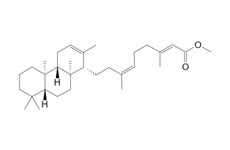 E,Z methyl 8-(12-isocopalen-15-yl)-3,7-dimethyl-2,6-octadienoates
