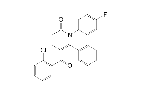 5-(2-Chlorobenzoyl)-1-(4-fluorophenyl)-6-phenyl-3,4-dihydropyridin-2(1H)-one