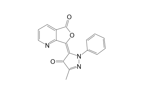 7-(1'-Phenyl-3'-methylpyrazolonyl)-furo[3,4-b]pyridin-5-one