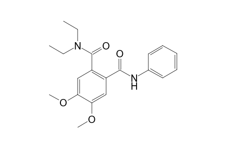 N,N-Diethyl 3,4-dimethoxy-6-(N-phenylcarbomyl)benzamide