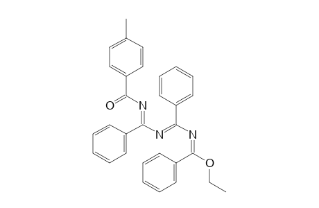 8-Ethoxy-2-(p-tolyl)-4,6,8-triphenyl-1-oxa-3,5,7-triazaoctatetraene