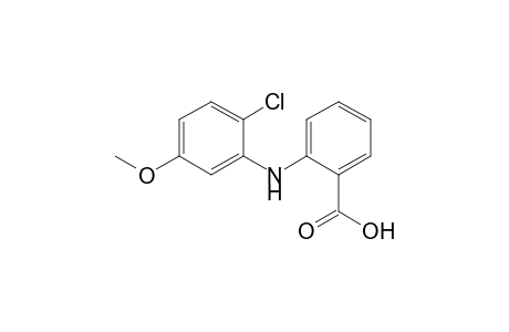 2-(2-Chloro-5-methoxyphenylamino)benzoicacid