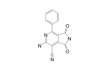 6-AMINO-7-CYANO-2,3-DIHYDRO-1,3-DIOXO-4-PHENYL-1H-PYRROLO-[3,4-C]-PYRIDIN