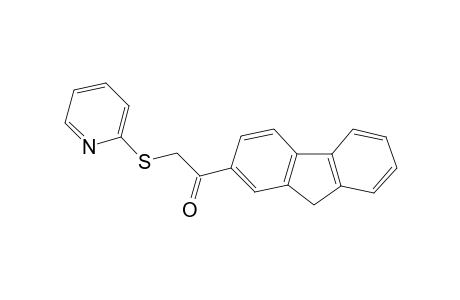1-(9H-Fluoren-2-yl)-2-(2-pyridinylsulfanyl)ethanone
