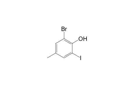 2-Bromo-6-iodo-4-methylphenol