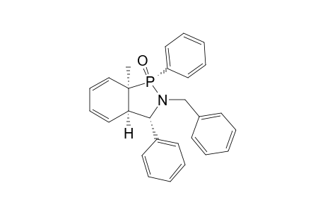 (1RS,3SR,3ARS,7ARS)-2,3,3A,7A-TETRAHYDRO-2-BENZYL-7A-METHYL-1,3-DIPHENYLBENZO-[C]-[1,2]-AZAPHOSPHOLE-1-OXIDE