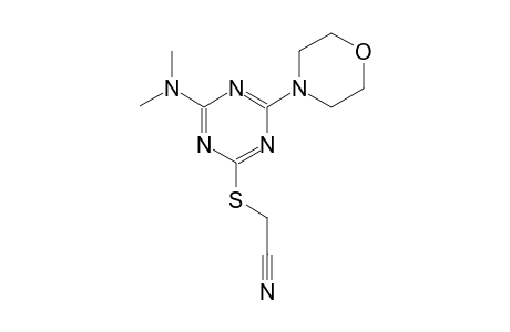acetonitrile, [[4-(dimethylamino)-6-(4-morpholinyl)-1,3,5-triazin-2-yl]thio]-