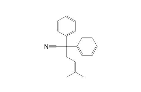 5-Methyl-2,2-diphenyl-4-hexenenitrile