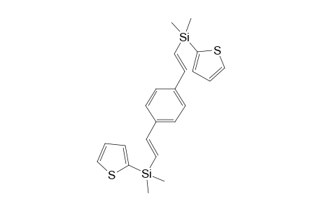 (Z,Z)-1,4-Bis[(2-thienyldimethylsilyl)ethenyl]benzene