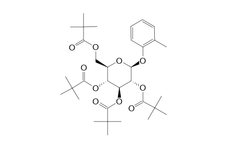 2-METHYLPHENYL-2,3,4,6-TETRA-O-PIVALOYL-BETA-D-GLUCOPYRANOSIDE