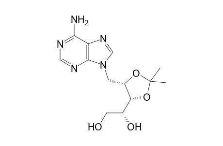 (1R)-1-[(4R,5S)-5-(adenin-9-ylmethyl)-2,2-dimethyl-1,3-dioxolan-4-yl]ethane-1,2-diol