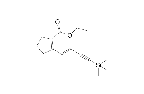 Ethyl 2-(4-trimethylsilylbut-1-en-3-yn-1-yl)cyclopentene-1-carboxylate