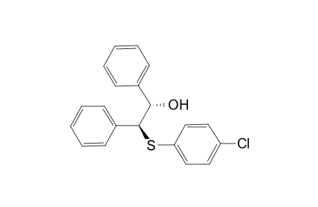 (1S,2S)-2-(4-Chloro-phenylthio)-1,2-diphenyl-1-ethanol