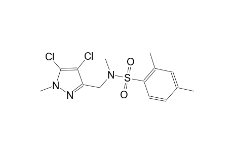 benzenesulfonamide, N-[(4,5-dichloro-1-methyl-1H-pyrazol-3-yl)methyl]-N,2,4-trimethyl-