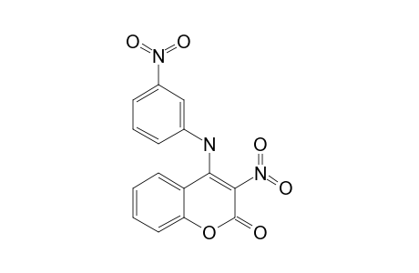 3-NITRO-4-[(3-NITROPHENYL)-AMINO]-2H-CHROMEN-2-ONE