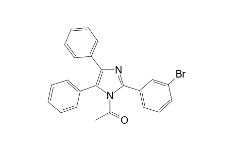 Ethanone, 1-[2-(3-bromophenyl)-4,5-diphenyl-1-imidazolyl]-