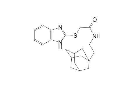acetamide, 2-(1H-benzimidazol-2-ylthio)-N-(2-tricyclo[3.3.1.1~3,7~]dec-1-ylethyl)-