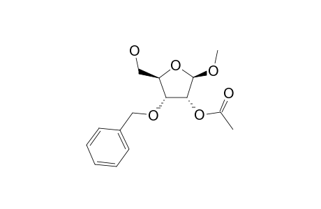 METHYL-2-O-ACETYL-3-O-BENZYL-BETA-D-RIBOFURANOSIDE