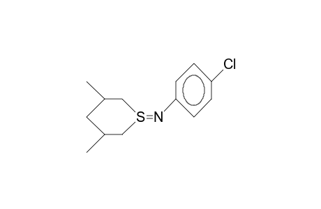 N-(4-Chlorophenyl)-cis-3,cis-5-dimethyl-thiane-1-imide