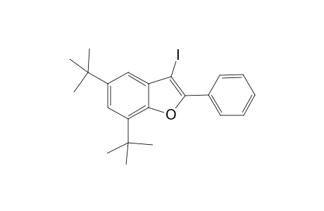 5,7-Di-tert-butyl-3-iodo-2-phenyl-benzofuran