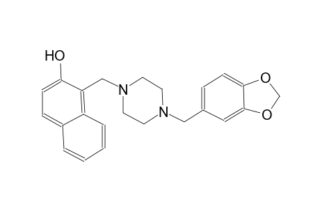 2-naphthalenol, 1-[[4-(1,3-benzodioxol-5-ylmethyl)-1-piperazinyl]methyl]-