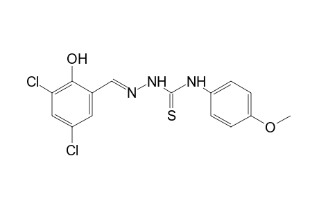 3,5-dichlorosalicylaldehyde, 4-(p-methoxyphenyl)-3-thiosemicarbazone